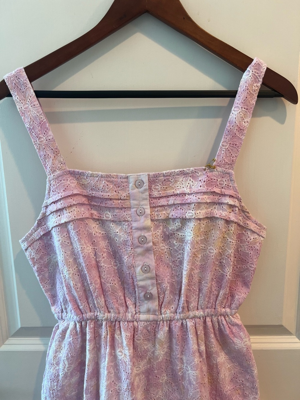 Sundress Marta Dress In Eyelet Tie And Dye Nwt Size S — image 3 of 8